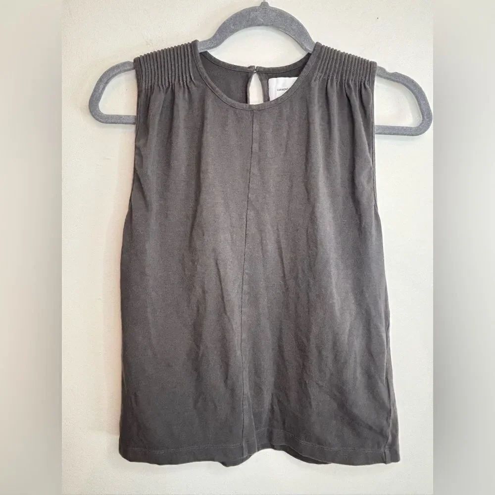 Current/Elliot EUC dark gray Angeline tank top Size 0